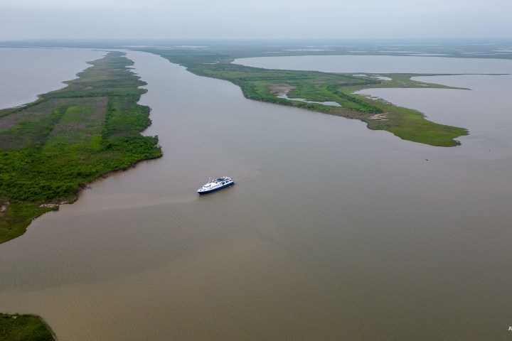 a large body of water